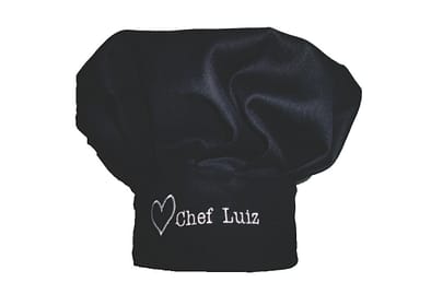 Chapéu de Chef de Cozinha Personalizado