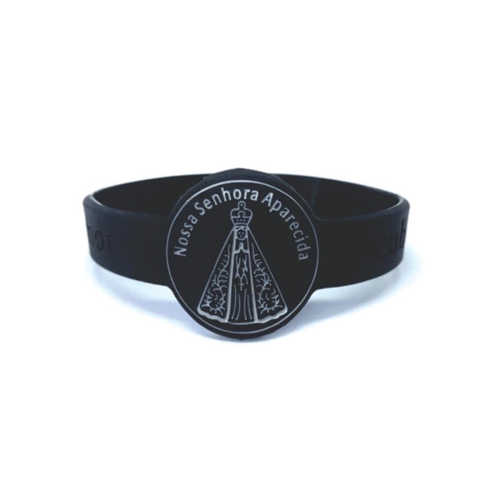 Pulseira de Borracha Nossa Senhora