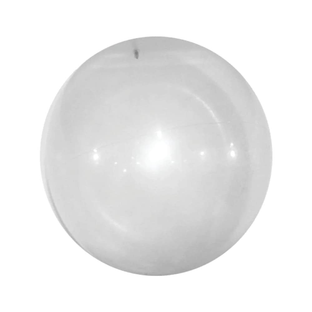 Bolas de vinil transparente