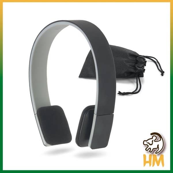 Fone de ouvido com caixa