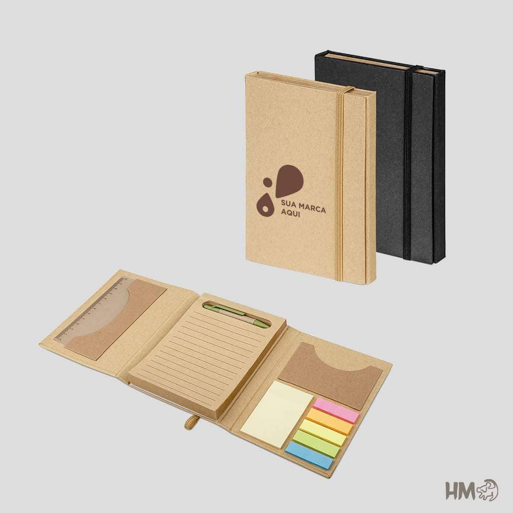 Caderno com Pauta