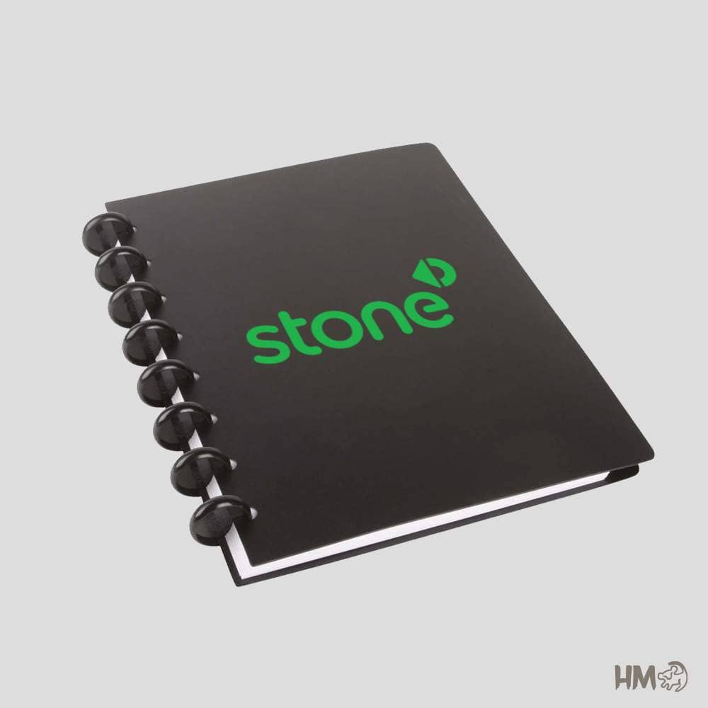 Caderno Inteligente Preto Ecologico