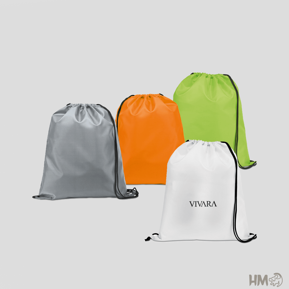 Sacola Tipo Mochila Personalizada | HM Brindes Sacola Tipo Mochila Personalizada
