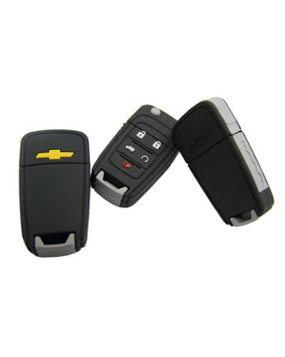 Pen Drive Emborrachado Chave 3D