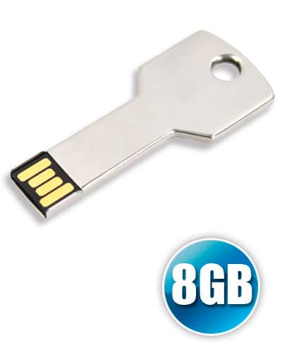 Pen Drive 8GB Promocional Chave