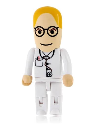 Pen Drive 4GB Personalizado Médico