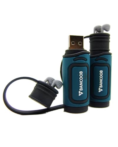 Pen Drive Emborrachado Saco de Golf