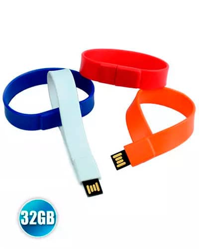 Pen Drive Pulseira 32 Gigas para Brindes