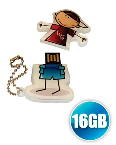 Pen Drive Estilizado 16GB