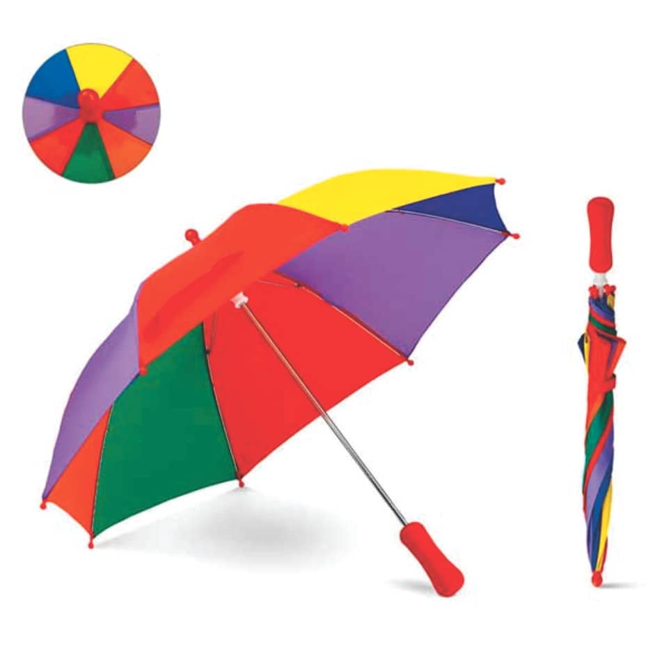 Guarda Chuva Infantil Colorido Personalizado