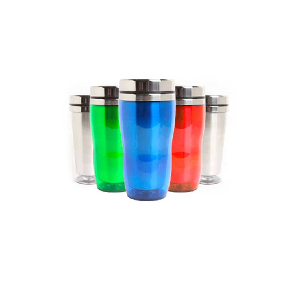 Caneca de Aluminio com Tampa