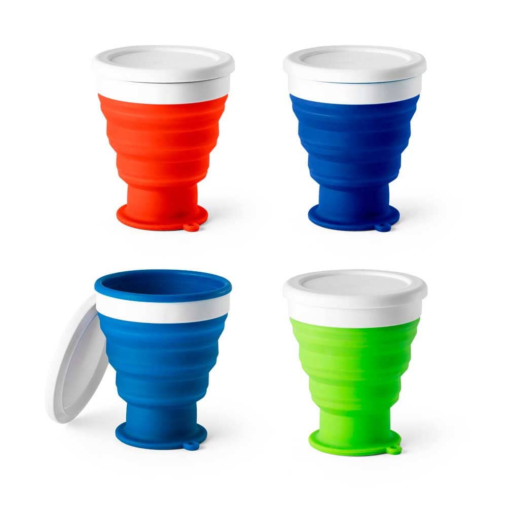 Copo Silicone Dobravel