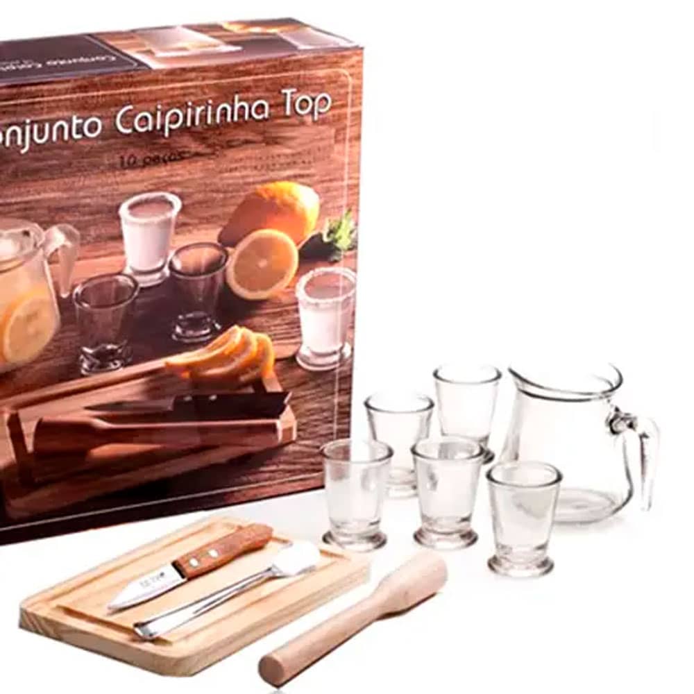 Kit Caipirinha Personalizado 10 Peças