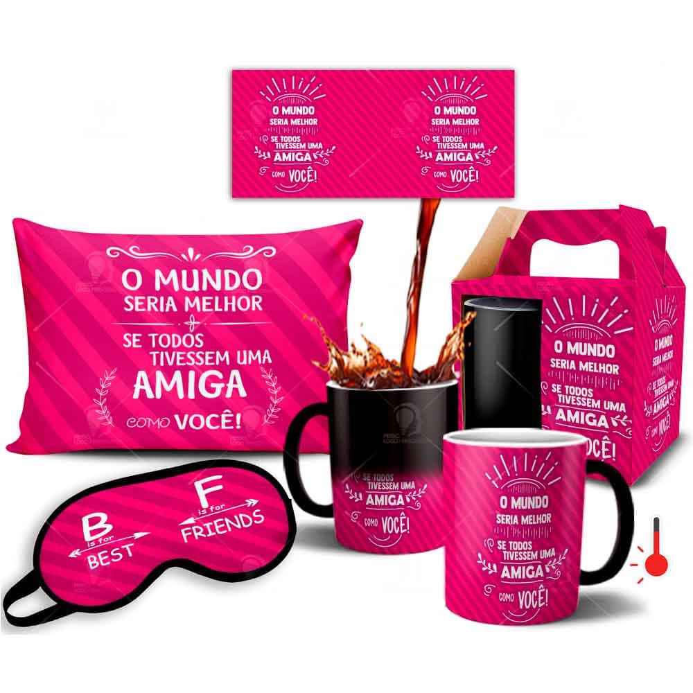 Kit Boas Vindas Amiga