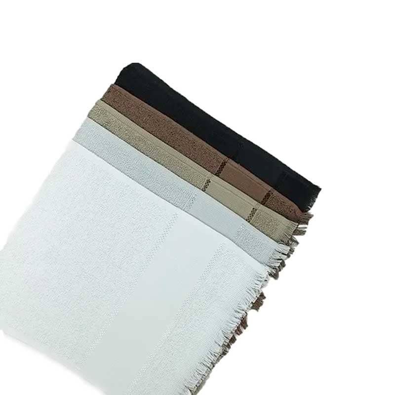 Toalha de Mão decorada com tecido | HM Brindes Toalha de Mão decorada com tecido