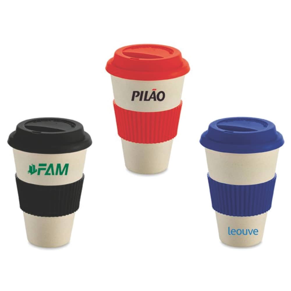 Copo de café ecológico personalizado