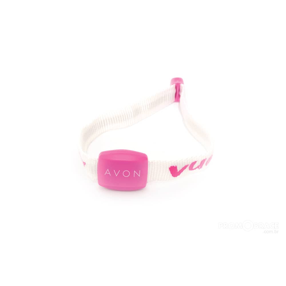 Pulseira em Nylon com LED Ativada por controle remoto