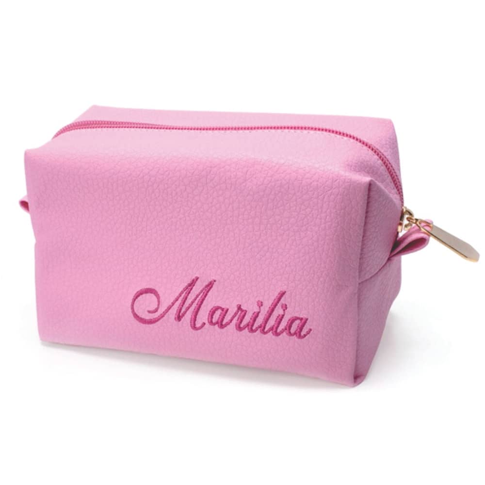 Necessaire De Couro Feminina Personalizada