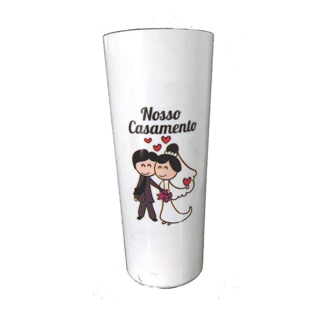 Copo Long Drink Personalizado para Casamento