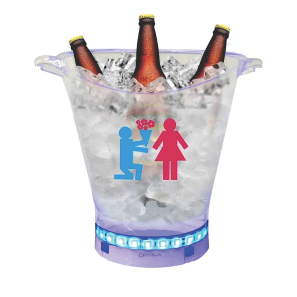 Balde de Gelo Personalizado para Casamento