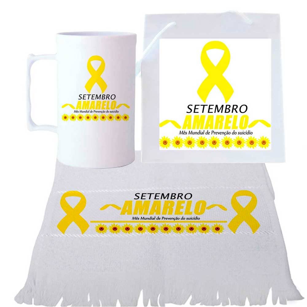 Kit Setembro Amarelo Personalizado