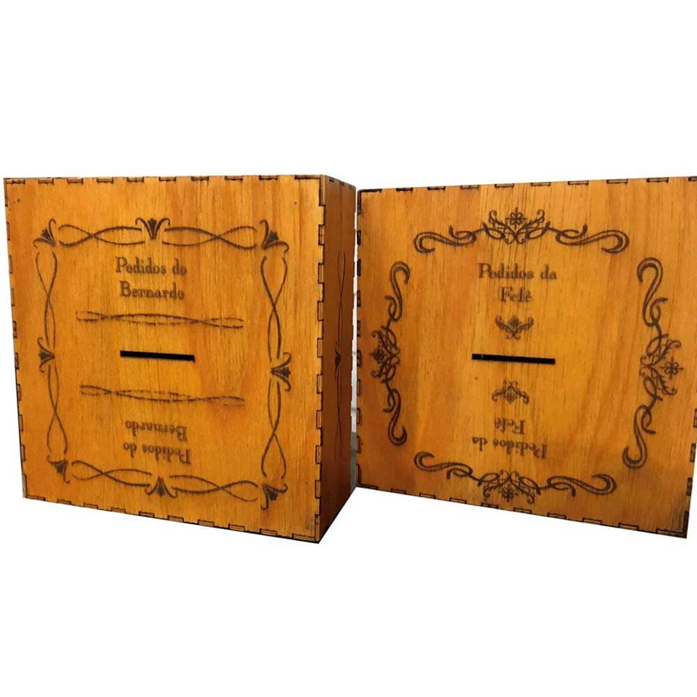 Cofre de Madeira Personalizado