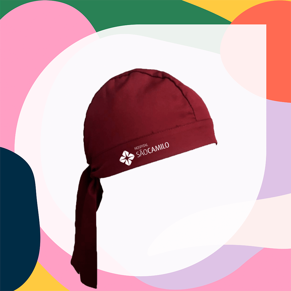 touca cirurgica personalizada | HM Brindes