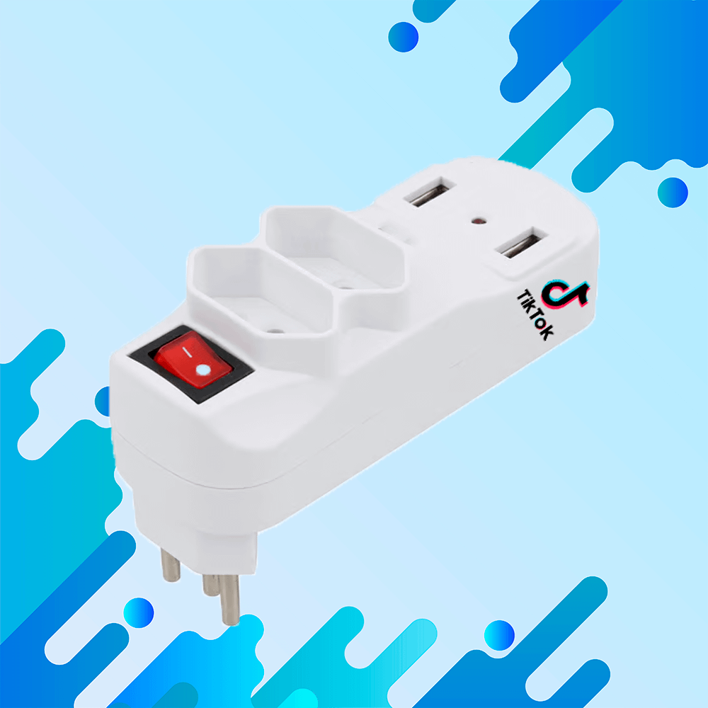 adaptador de tomada universal | HM Brindes