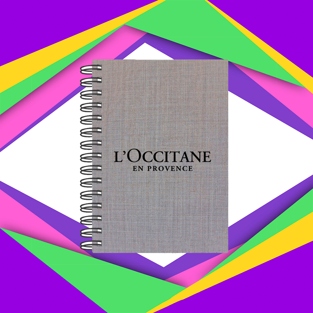 agenda mensal em tecido personalizada | HM Brindes