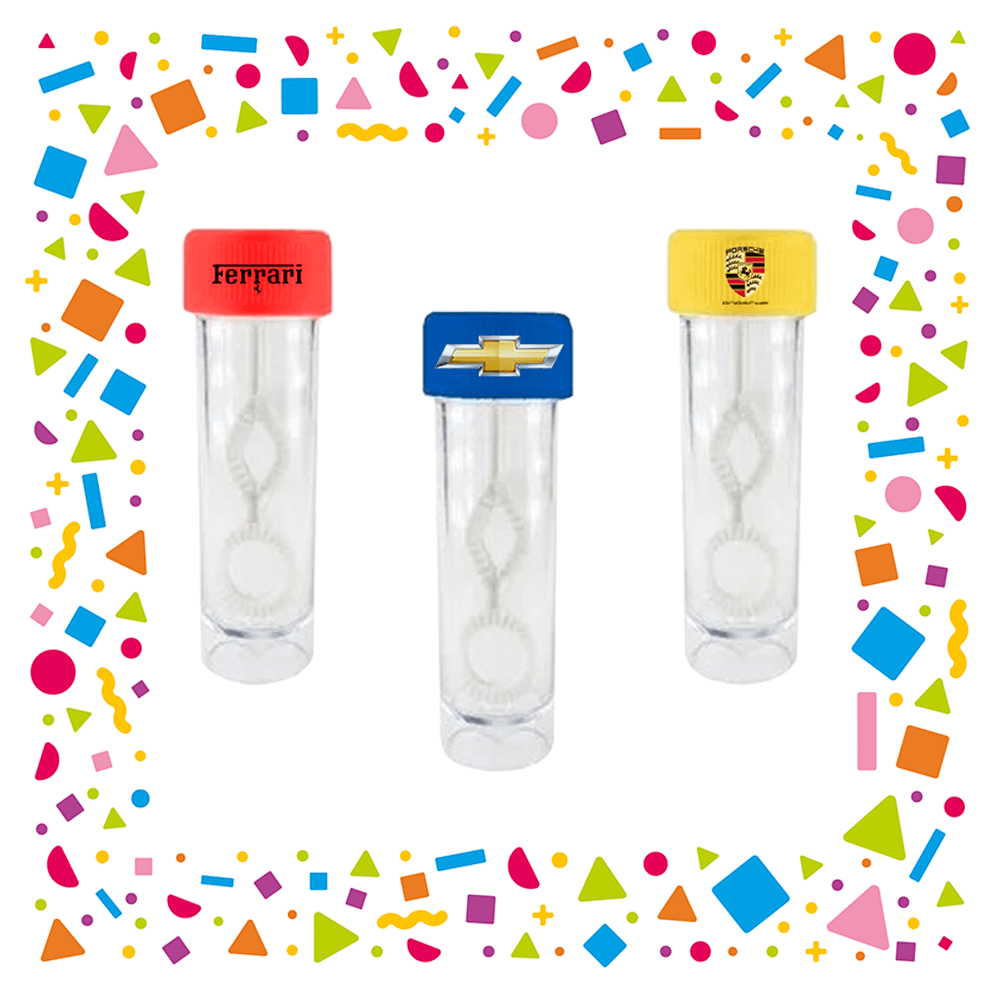 bolha de sabão color personalizada | HM Brindes