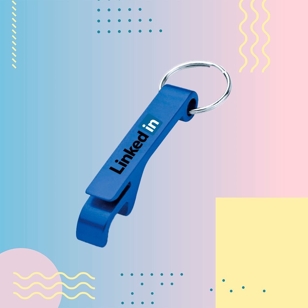 chaveiro abridor de garrafas personalizado | HM Brindes