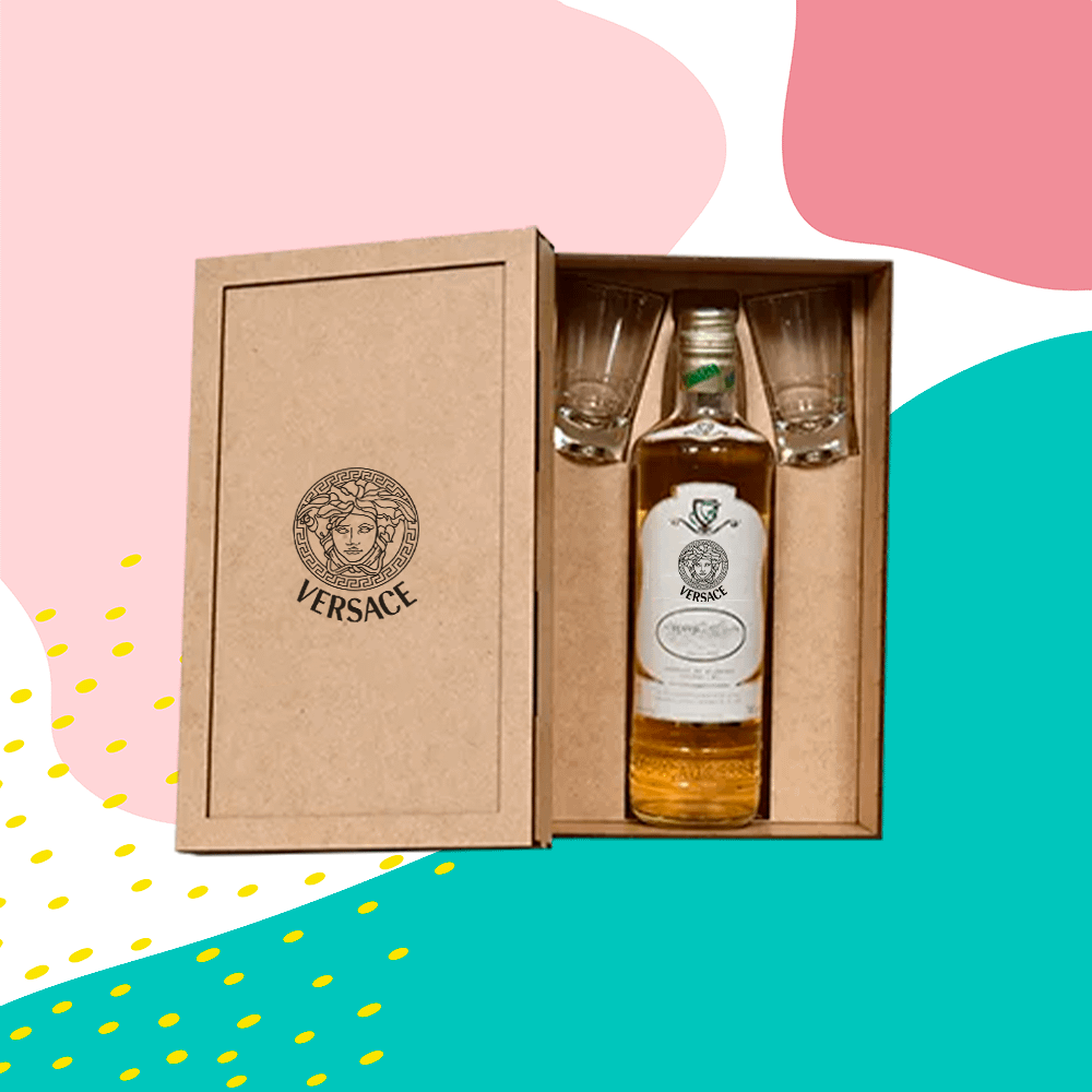 kit cachaça e copos | HM Brindes