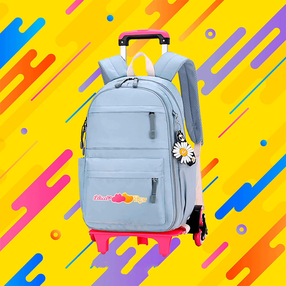 mochila infantil com rodinha personalizada | HM Brindes