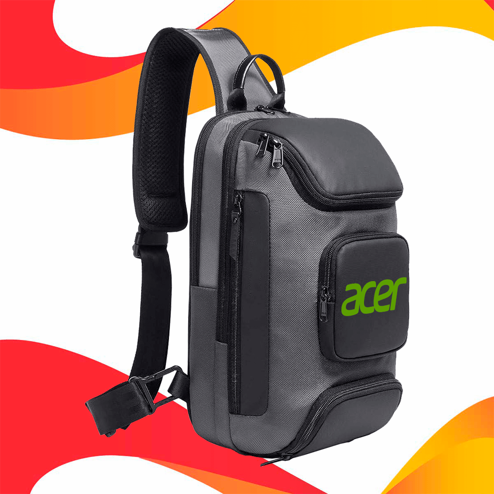 mochila transversal masculina personalizada | HM Brindes