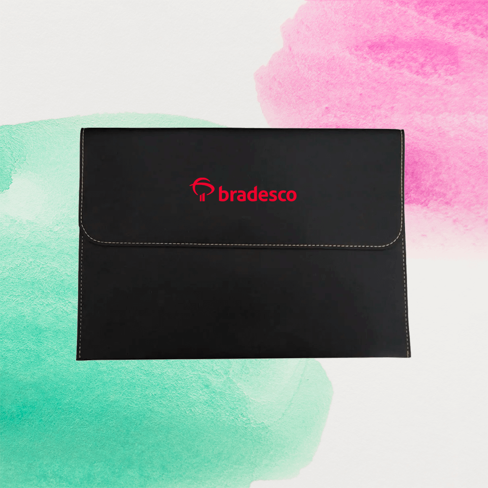 pasta envelope em couro | HM Brindes