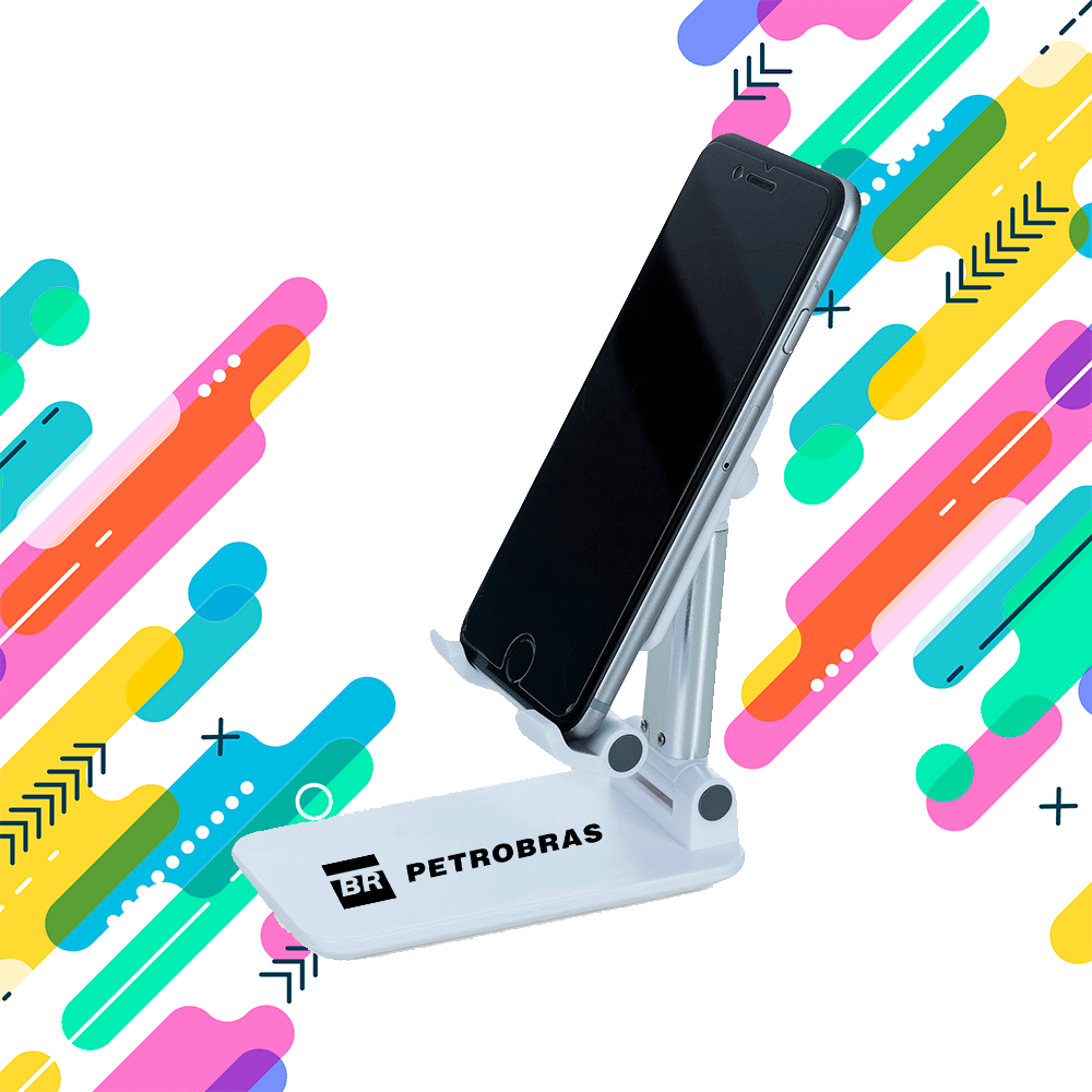 porta celular de mesa personalizado | HM Brindes