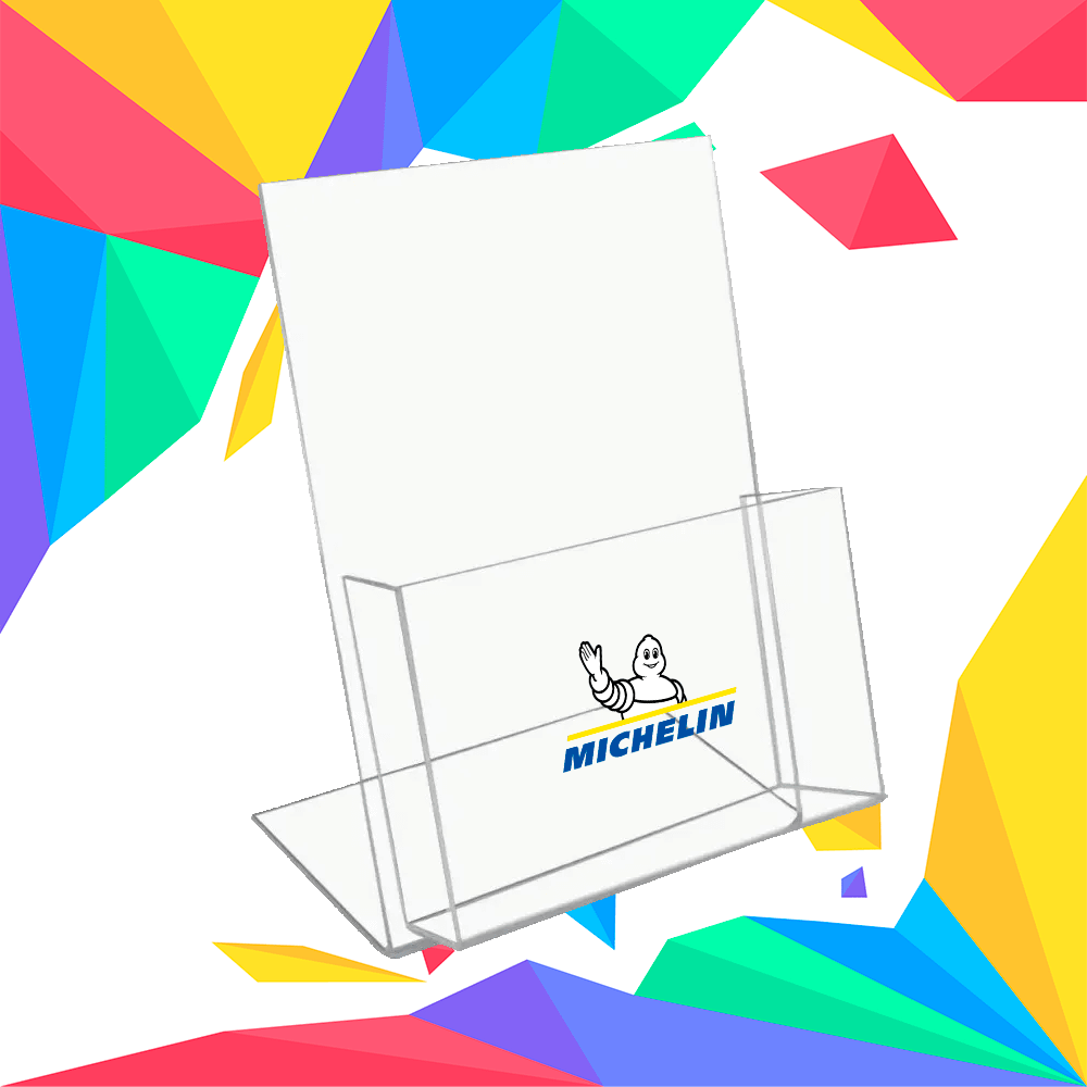 porta folder de mesa personalizado | HM Brindes