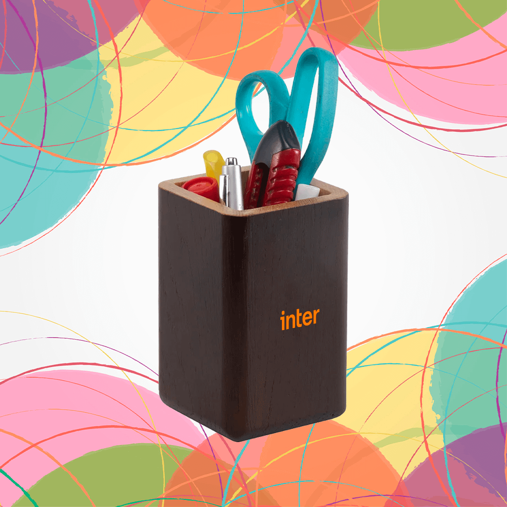 porta lápis personalizado mdf | HM Brindes